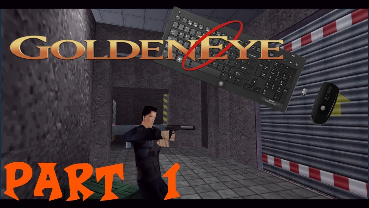 super secret goldeneye 007 mouse and keyboard